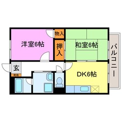 Surplus飛鳥の物件間取画像